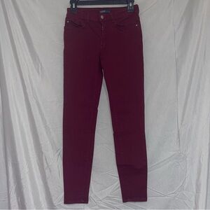 Zara Deep Red Denim